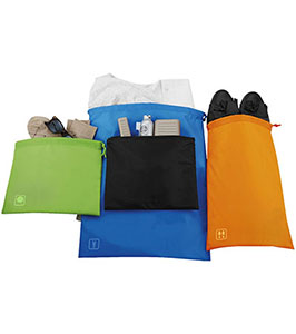 ATLANTA TRAVEL SET OF GO CLEAN BAGS